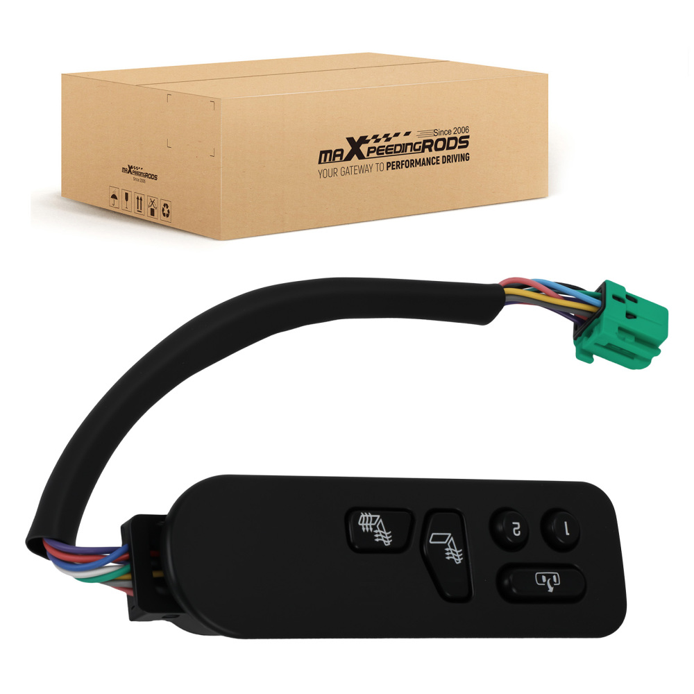 Driver Side compatible for Seat Heater Switch compatible for Chevrolet Silverado GMC Sierra 2003-2006