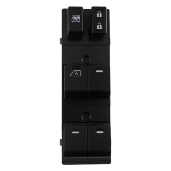 Door Power Window Switch Front Left compatible for Nissan Versa 2012-19 254013AA1B