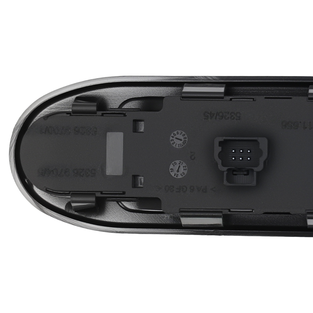 Alzacristalli Comando compatibile per Peugeot 307 Break SW CC 2001-2008 6554.KT Nero