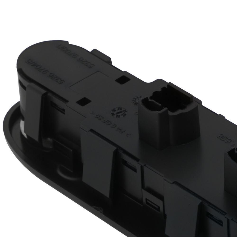 Alzacristalli Comando compatibile per Peugeot 307 Break SW CC 2001-2008 6554.KT Nero