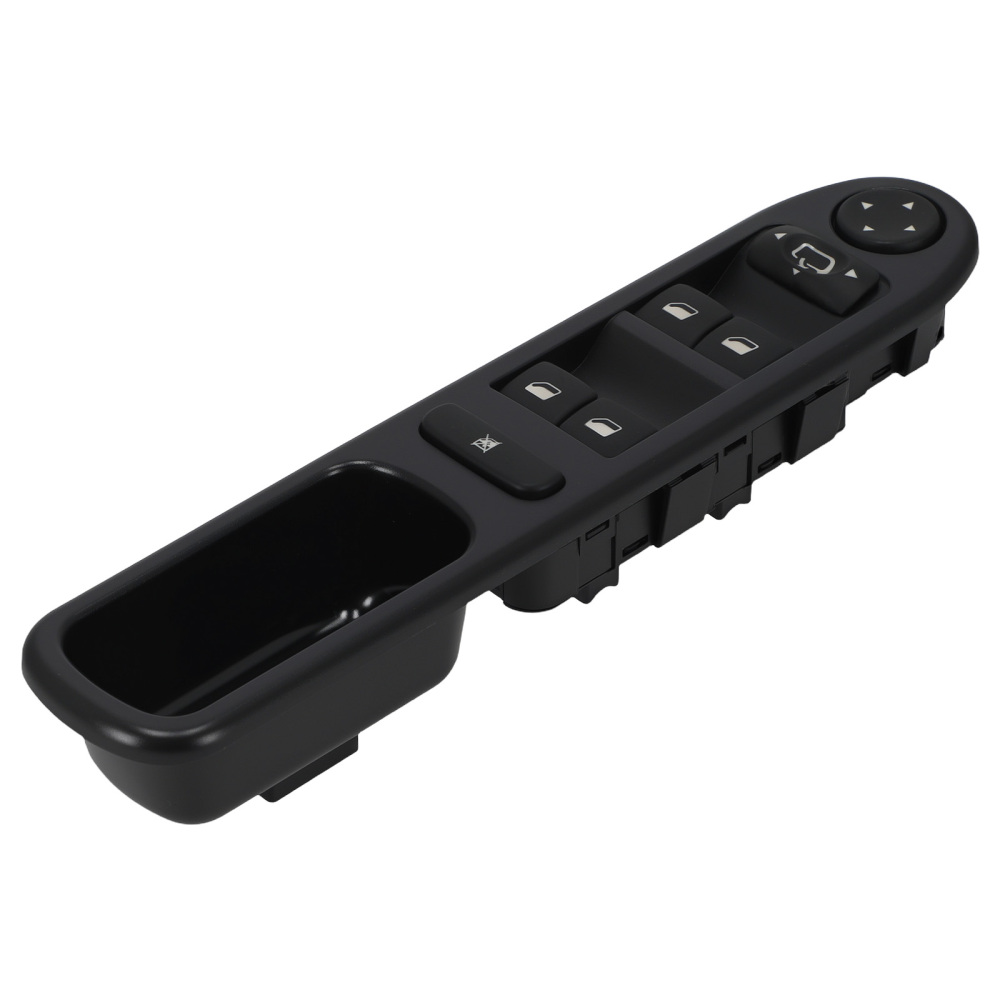 Alzacristalli Comando compatibile per Peugeot 307 Break SW CC 2001-2008 6554.KT Nero