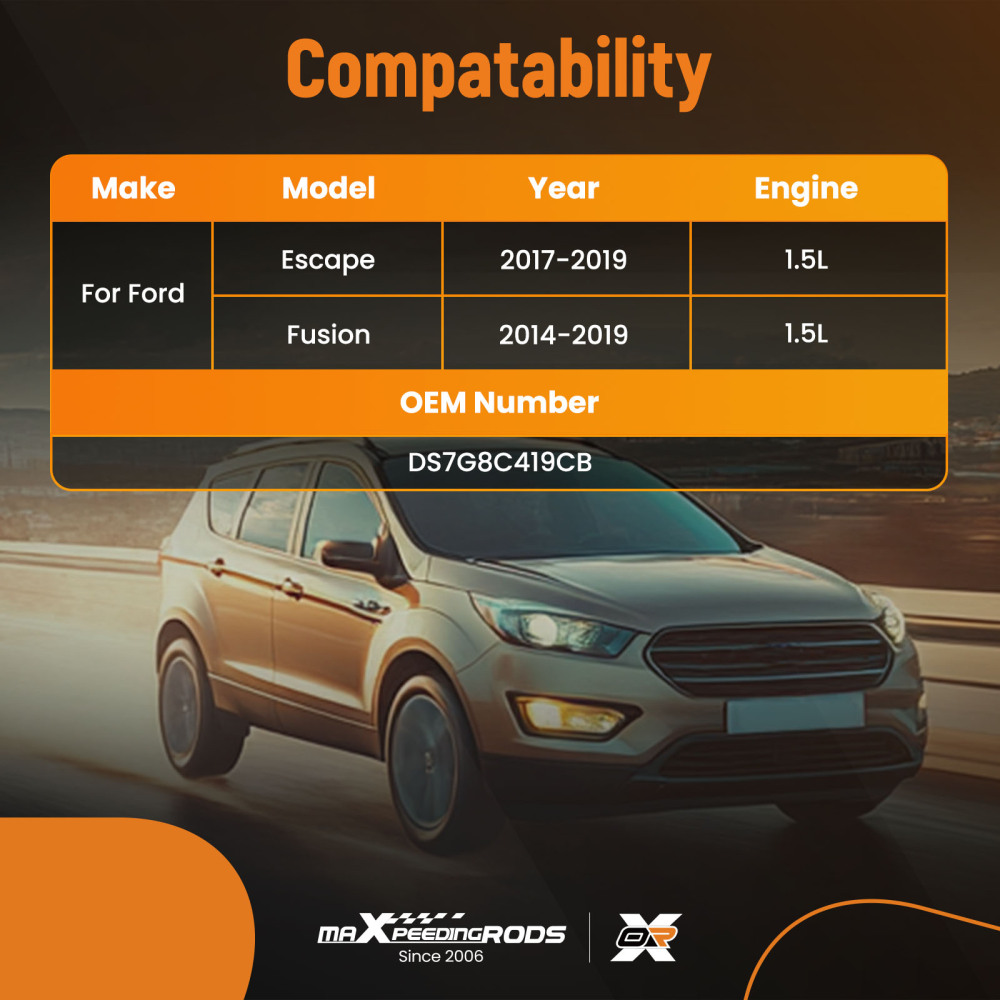 Coolant Pump Electric forFord Escape 2017-2019 Fusion 2014-2019 DS7G8C419CB