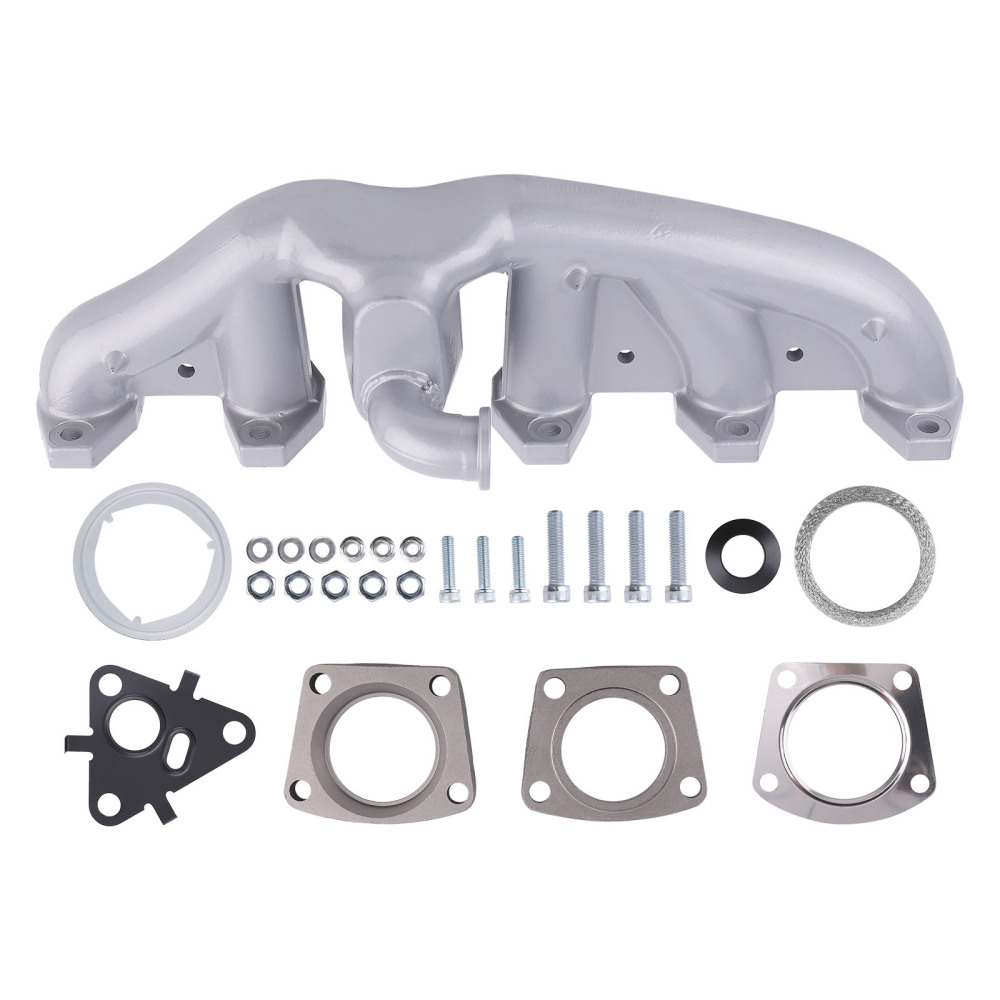 Advanced Exhaust Manifold compatible for VW T5 Touareg 2.5 03-10 070253017A Cast Iron