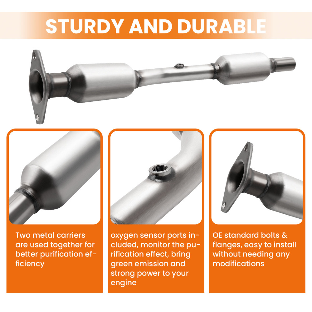 Front Exhaust Catalytic Converter compatible for Toyota Prius 1.5L 2004-2009 16337