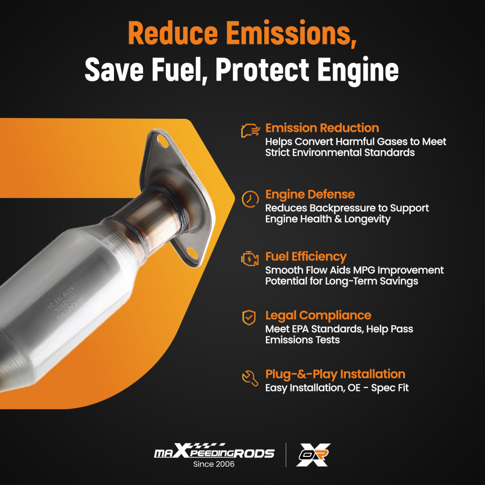 Catalytic Converter compatible for Toyota Prius 1.5l 04-09 1497cc 4 CYLL4