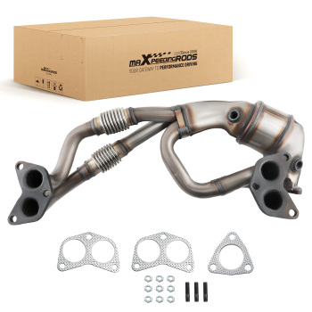 New Exhaust Pipe W/Catalytic Converter compatible for Subaru Forester Legacy Impreza 2.5L