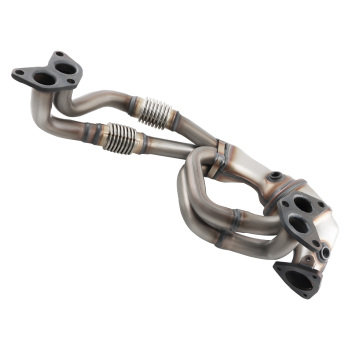 New Exhaust Pipe W/Catalytic Converter compatible for Subaru Forester Legacy Impreza 2.5L
