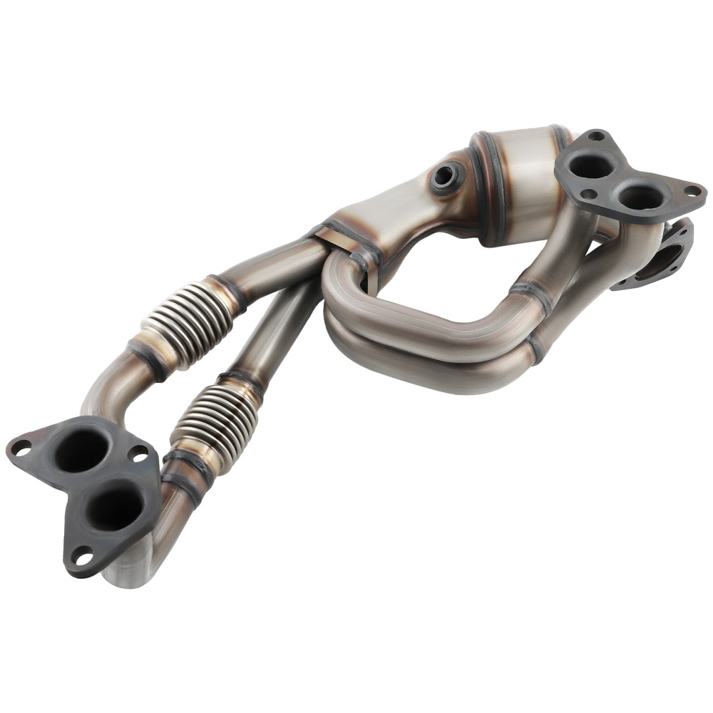New Exhaust Pipe W/Catalytic Converter compatible for Subaru Forester Legacy Impreza 2.5L