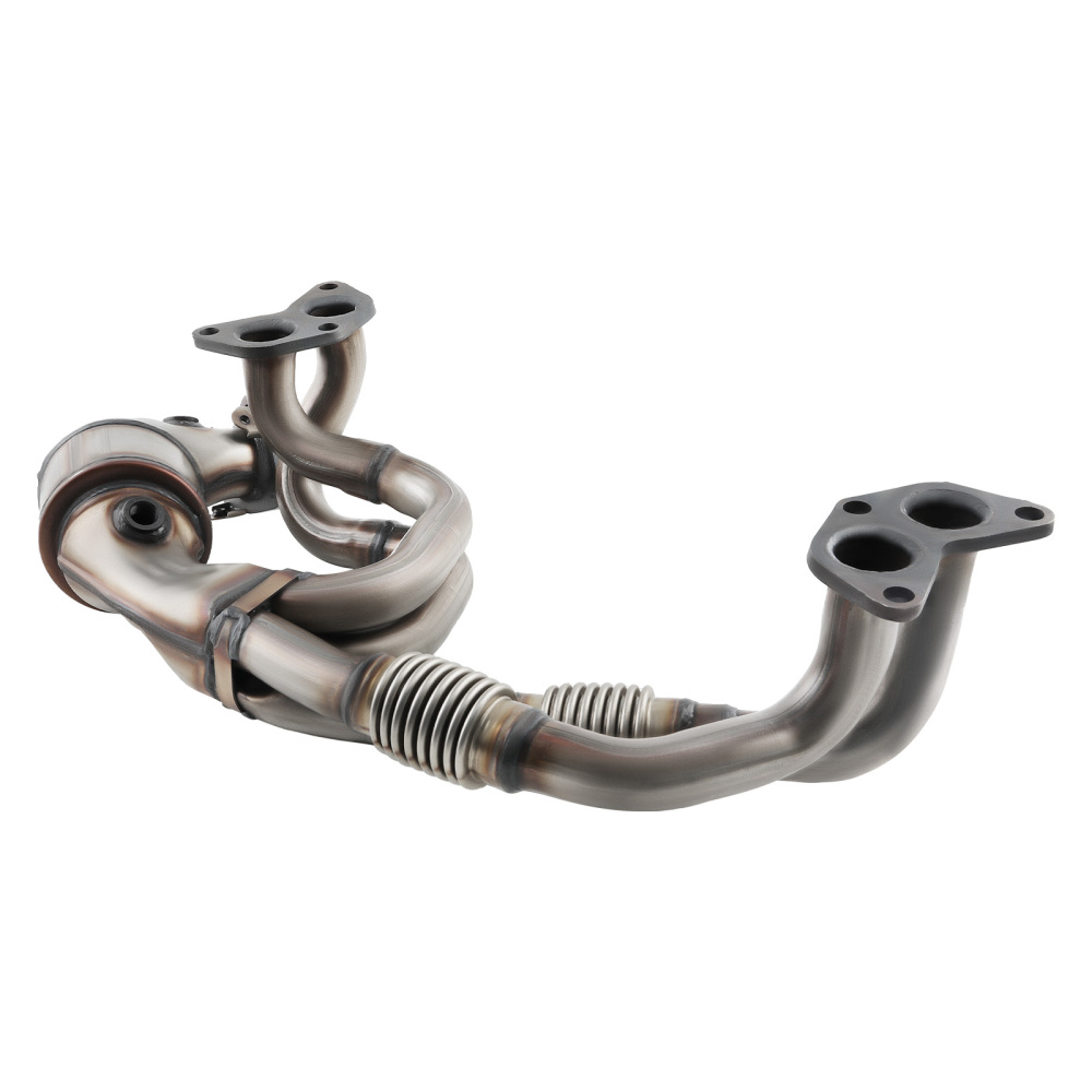 New Exhaust Pipe W/Catalytic Converter compatible for Subaru Forester Legacy Impreza 2.5L