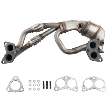 New Exhaust Pipe W/Catalytic Converter compatible for Subaru Forester Legacy Impreza 2.5L