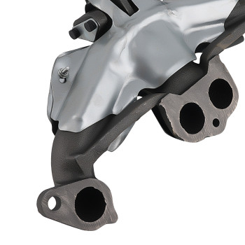 Cast Iron Exhaust Manifold compatible for Jeep Cherokee L4 2.5L 1984-2000 Gasket Included