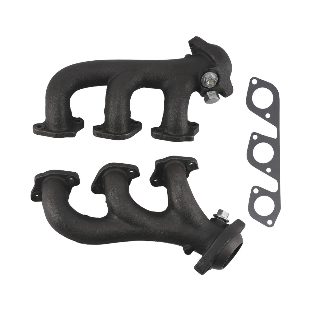 Cast Iron Exhaust Manifold compatible for Ford F150 E150 1999-2008 4.2L 4.6L 5.4L 674-555