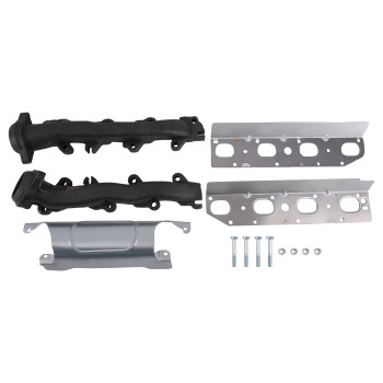 RightLeft Exhaust Manifold Kit compatible for Ram 1500-3500 5.7L V8 2013-18 101478