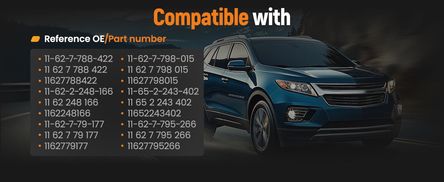 Compatible for BMW m57n Exhaust Manifold Iron E60 E61 E65 X5 2.5d 325d 330d 525d 530d