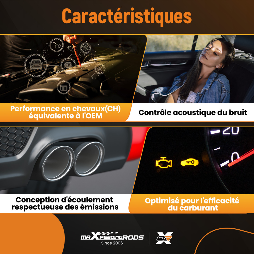 Compatible for BMW m57n Exhaust Manifold Iron E60 E61 E65 X5 2.5d 325d 330d 525d 530d