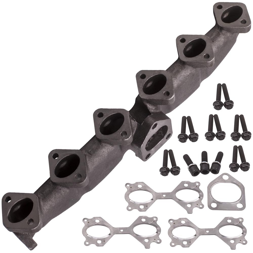Compatible for BMW m57n Exhaust Manifold Iron E60 E61 E65 X5 2.5d 325d 330d 525d 530d