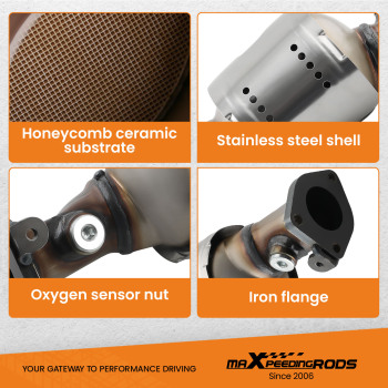 Catalytic Converter Front LeftRight compatible for Acura ZDX 3.7L 2010 2011 2012 2013