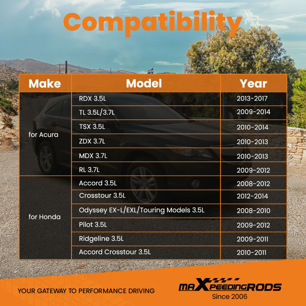 Catalytic Converter Front LeftRight compatible for Acura ZDX 3.7L 2010 2011 2012 2013