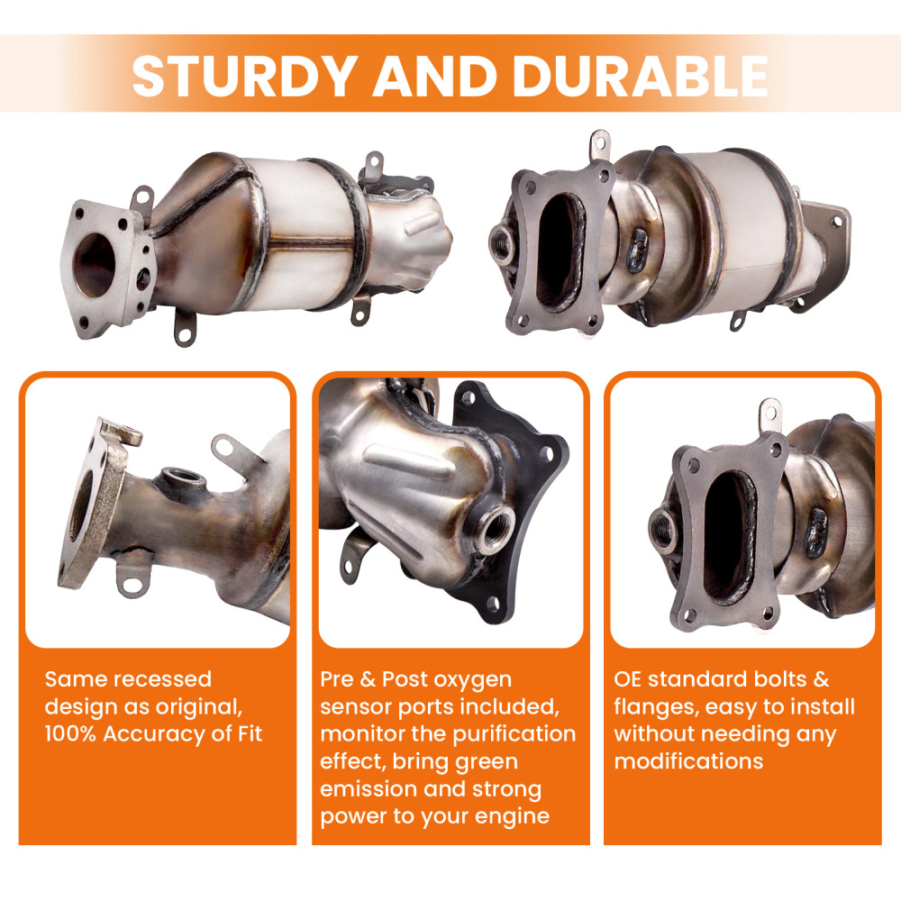 Catalytic Converter Front Left Right compatible for Acura TL 3.5L3.7L 2009-2014 BANK 1and BANK 2