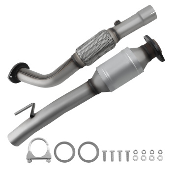 1PC Stainless Steel Catalytic Converter compatible for Toyota Solara compatible for Camry 2.4L 2007-2011