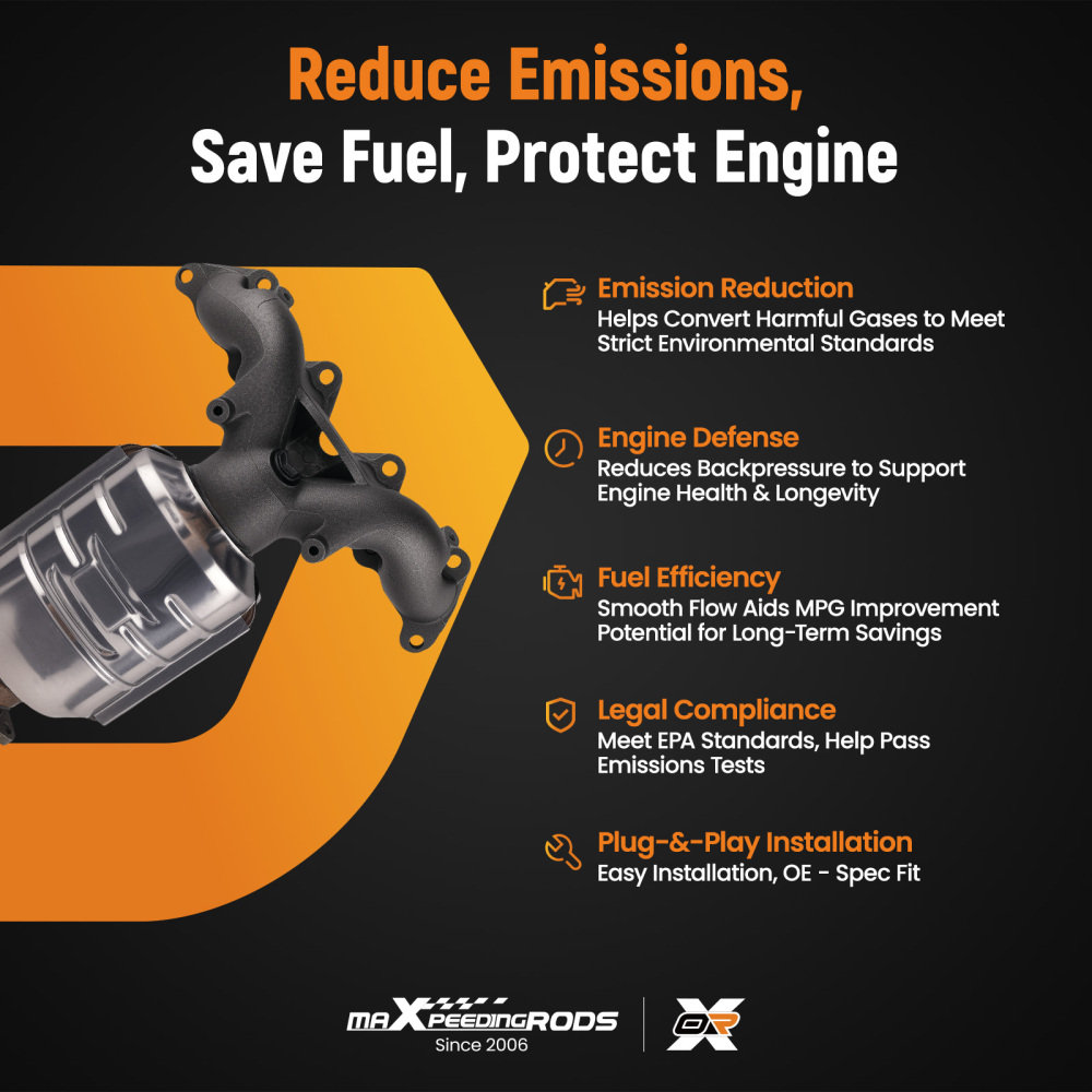 Catalytic Converter Kit compatible for Hyundai Elantra 2.0L 2004-2006 EPA Direct Fit