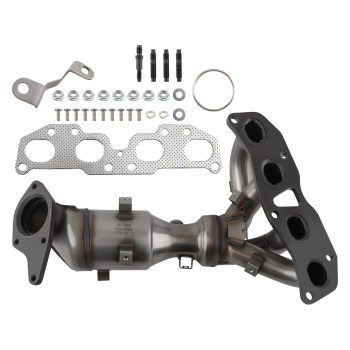 Exhaust Manifold w/ Catalytic Converter compatible for Nissan Altima Sedan QR25DE I4 07-13