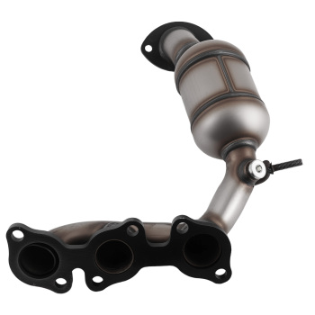 Pair Catalytic Converters compatible for Toyota Sienna 3.3L compatible for FWD 04-06 2505220190 600CPSI@M8Lpmw