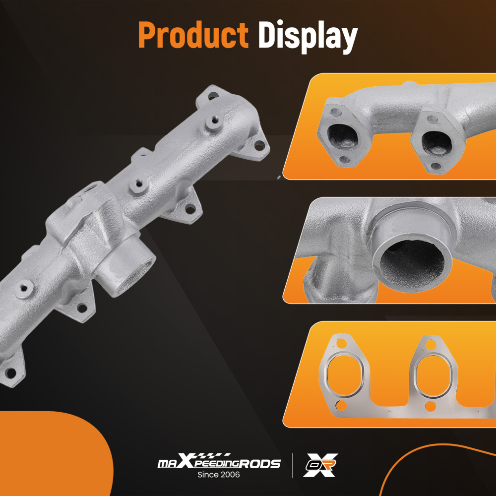 Exhaust Manifold Kit compatible for VW Transporter/Multivan 2.5 TDI 070253031F Direct Fit