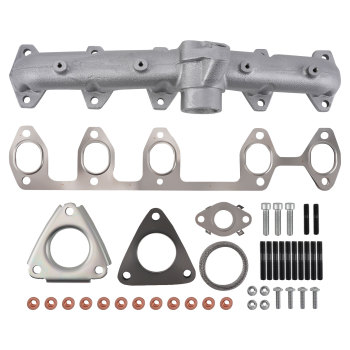 Collecteur dÉchappement Fonte compatible pour VW Multivan V Transporter 2.5 TDI 070253031F