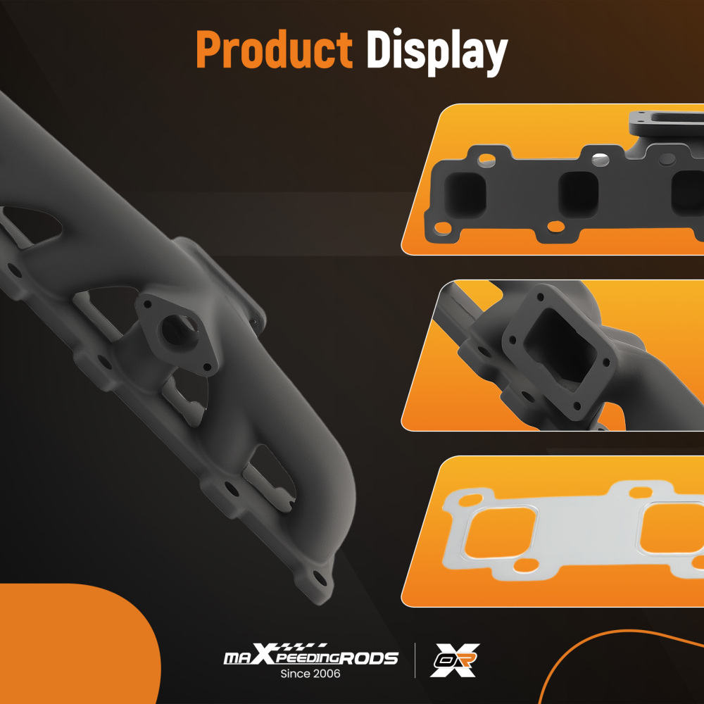 Kit collettore turbo T3 compatibile per Nissan Patrol Safari Y60 GR 4.2L 4.5L TB42 TB45 TD42