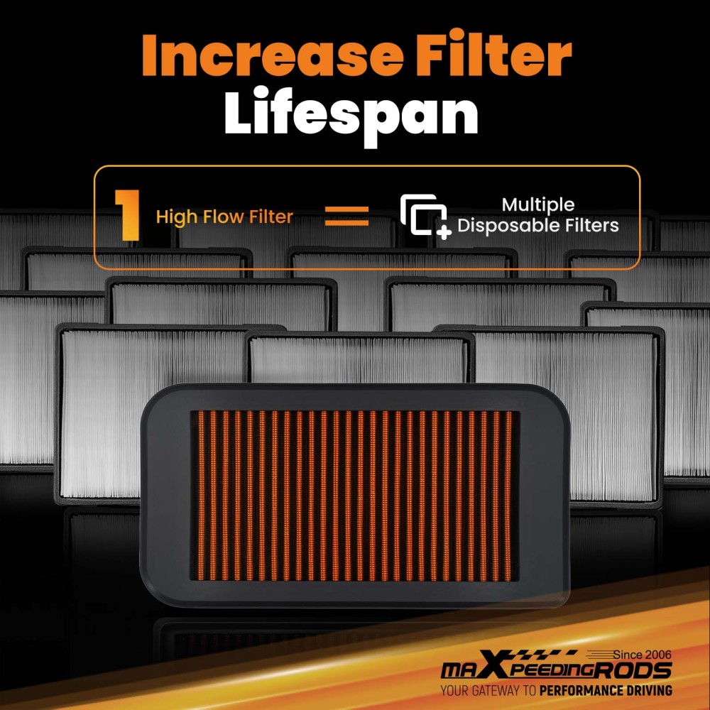 Engine Air Filter compatible for SCION FR-S 2013-2016 2.0L 178010D010 Reusable
