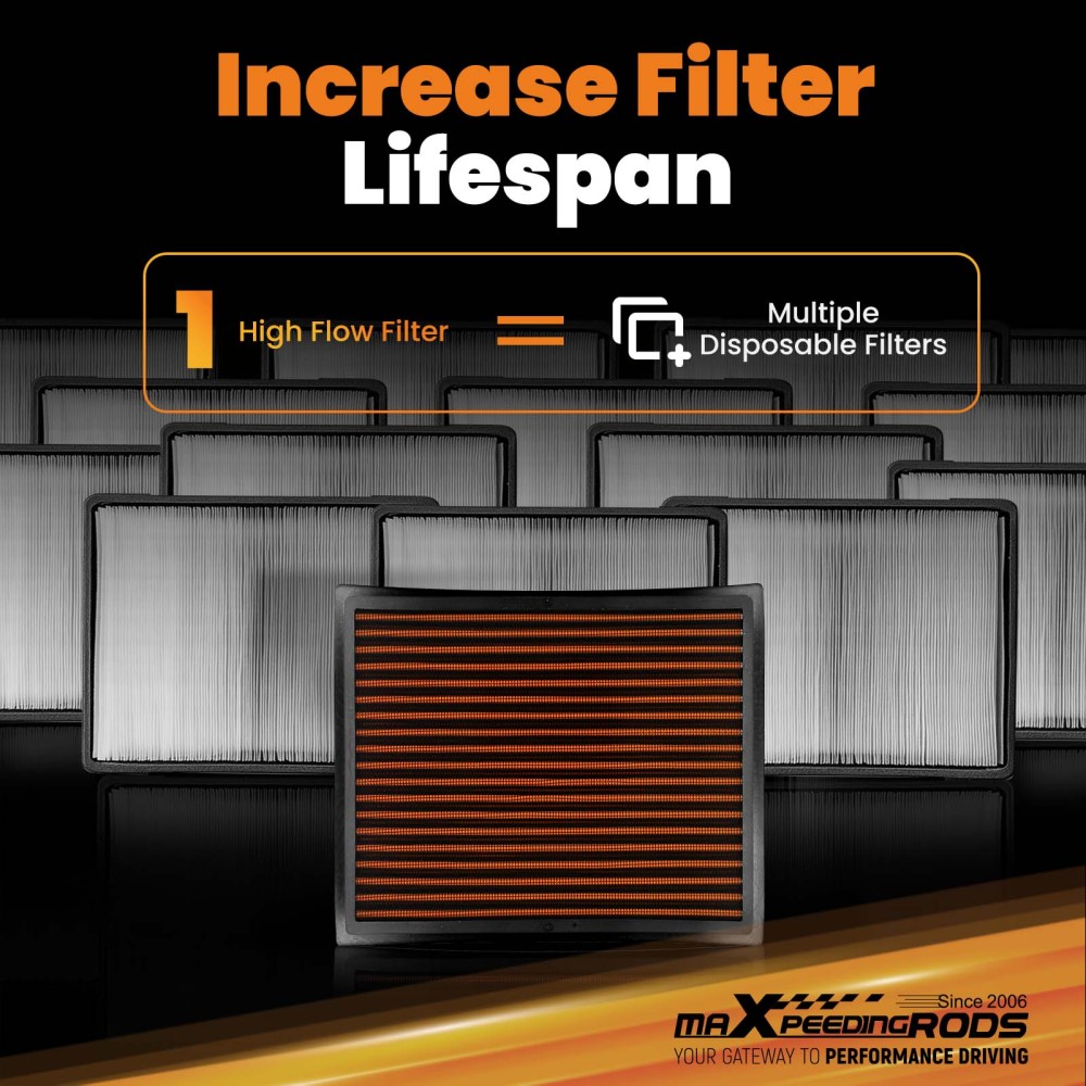 Engine Air Filter compatible for LEXUS CT200h 2011-2022 1.8L 1780137021 Reusable