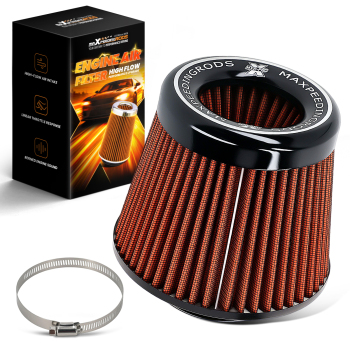 3 Inch Cone Air Filter High Flow Universal Washable Reusable Blue