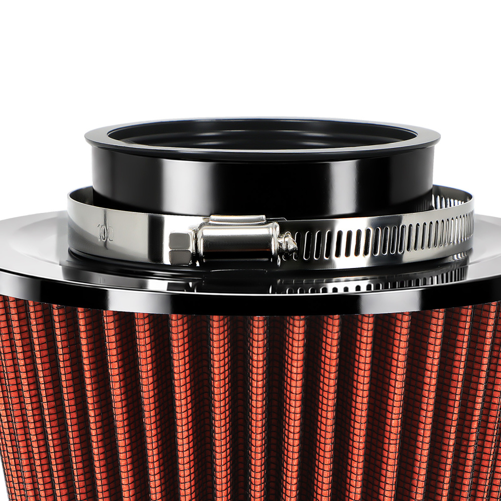 3 Inch Cone Air Filter High Flow Universal Washable Reusable Blue