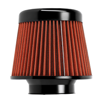 3 Inch Cone Air Filter High Flow Universal Washable Reusable Blue