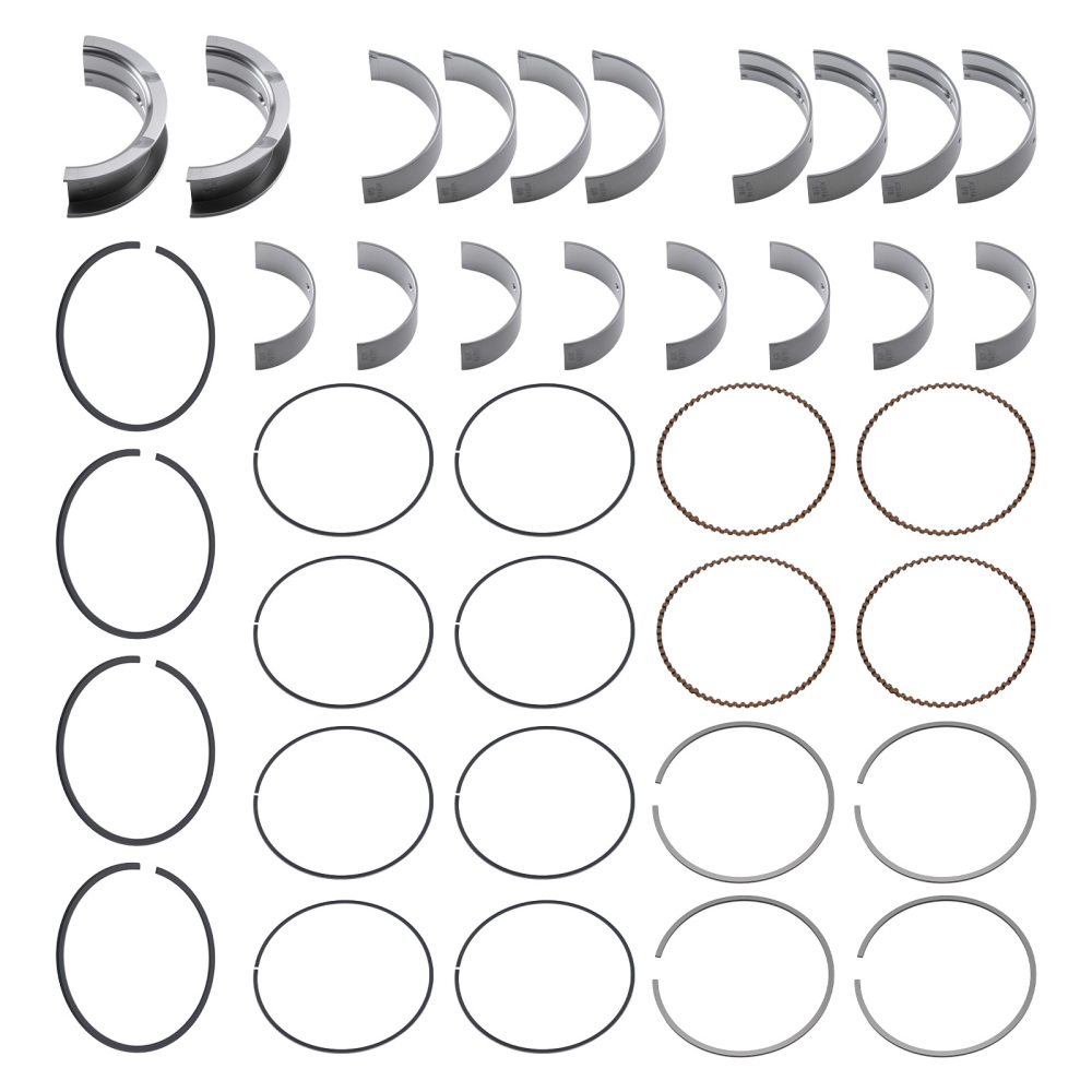 Bearing Ring Kit compatible for Nissan 240SX/Pickup 2.4L 1989-1999 12033-53F01 Steel