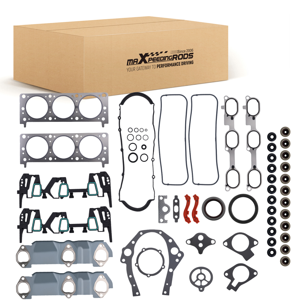 Head Gasket Set compatible for Chevy Equinox Pontiac Torrent 3.4L V6 VIN F 05-09 HS9071PT3