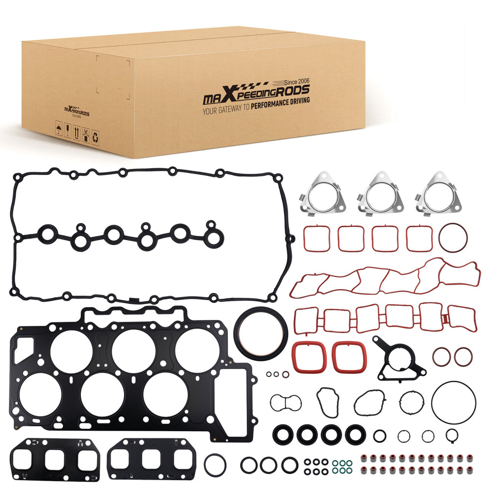 New Cylinder Head Gasket Set compatible for VW Passat Touareg compatible for Audi Q7 compatible for Porsche Cayenne 3.6L