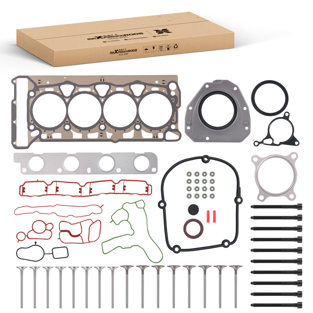 Head Gasket Bolts Set compatible for Audi VW Jetta compatible for Skoda Seat 1.8 2.0 TSI TFSI 06J103383D