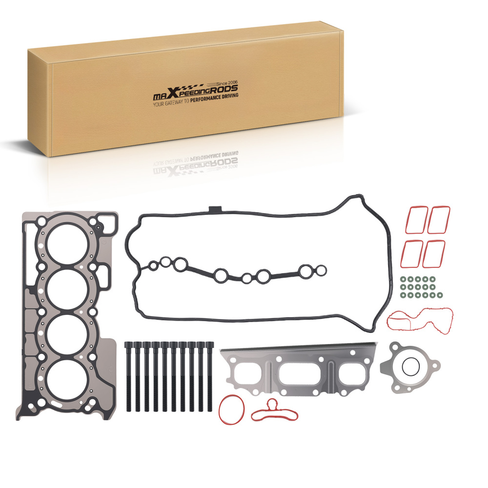 HEAD GASKET SETBOLTS compatible for NISSAN JUKE QASHQAI DUSTER 1.2 DiG-T TCE HRA2DDT H5F