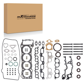 Engine Head Gasket Set Bolts For 1994-04 compatible for Toyota Tacoma 4Runner 2.4L 2.7L 2RZFE