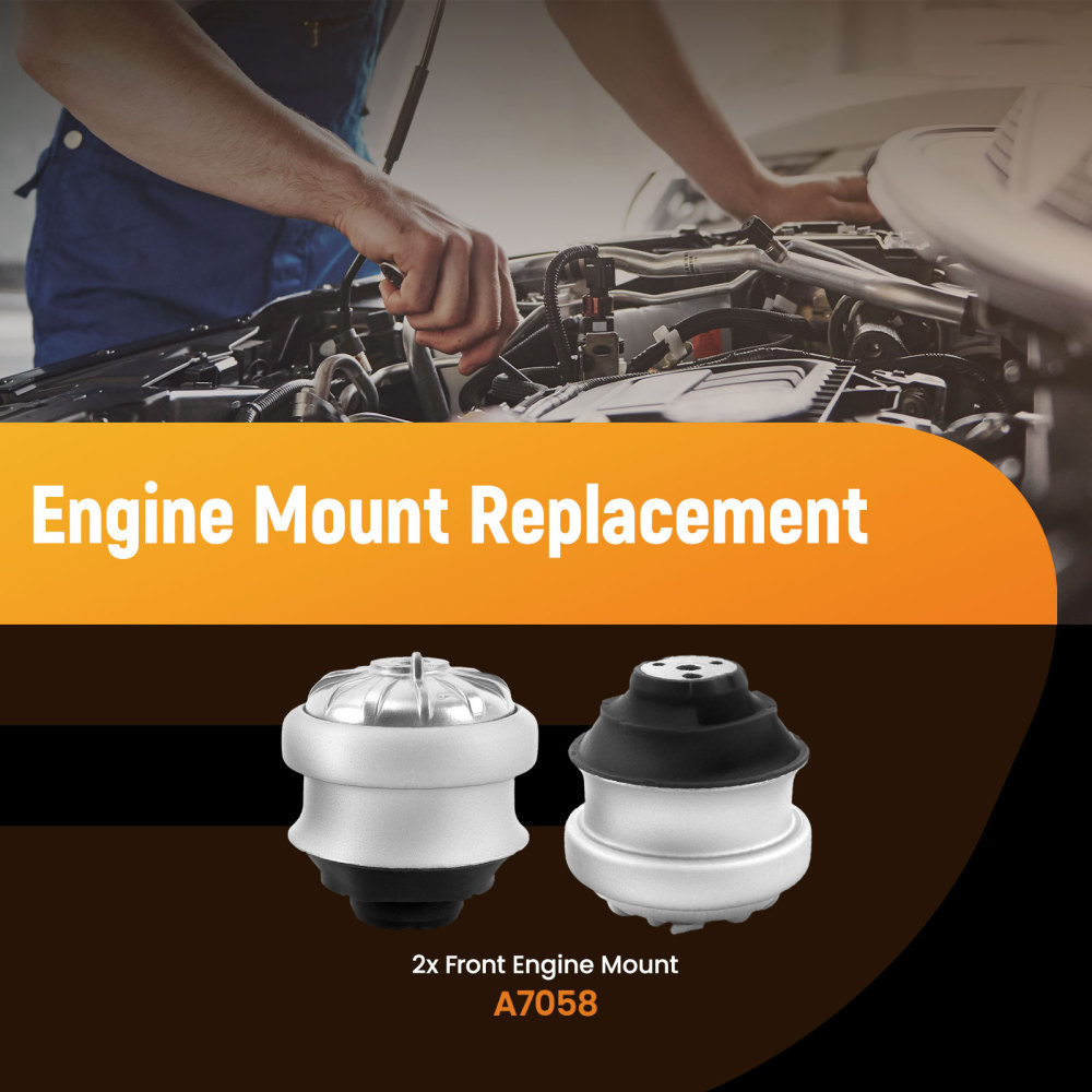 2 supporti motore idraulici compatibile per Mercedes Classe E Cabriolet W124 A124 S124 C124