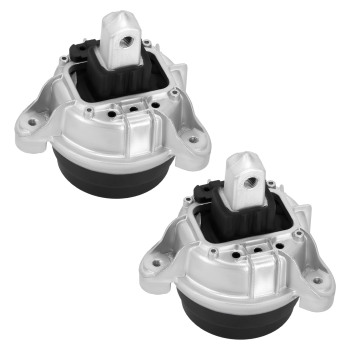 1 pair of engine mounts L+R compatible for BMW 5 Series F07 F10 F11 Touring 2009-2016 22117935149