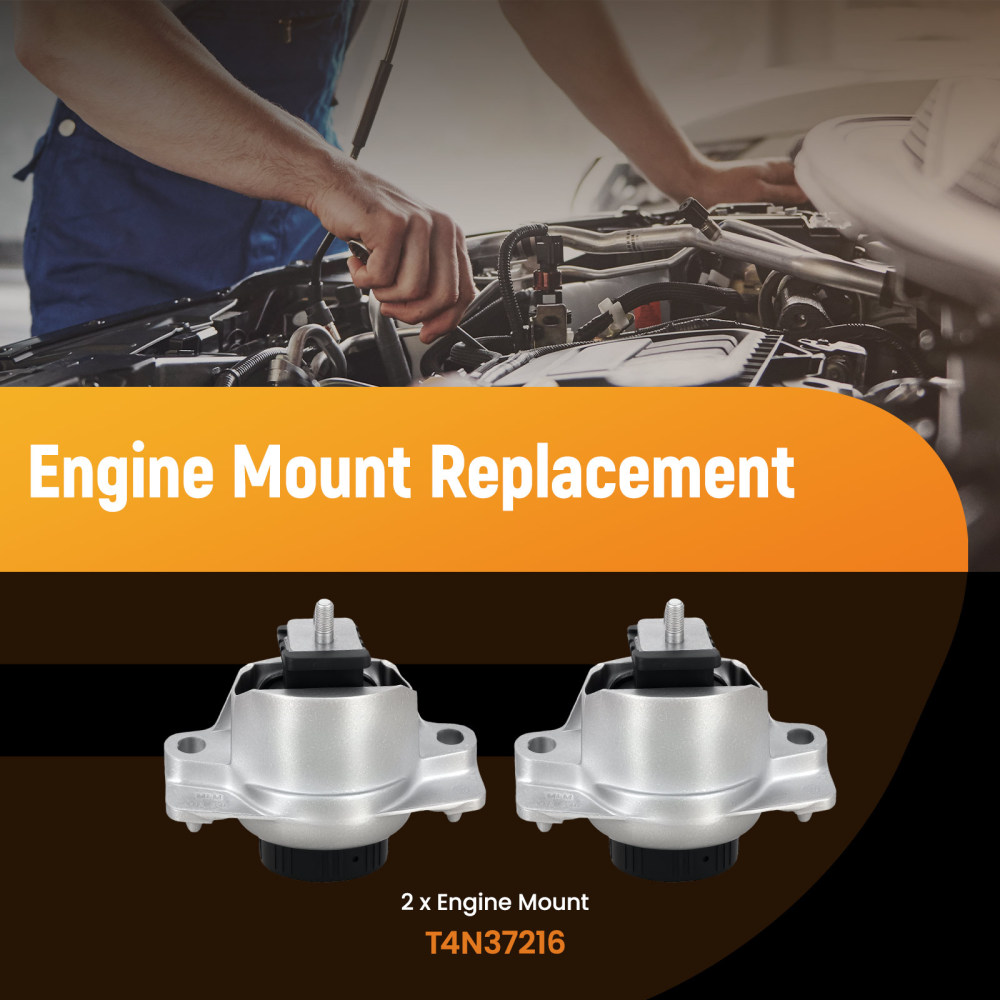 Supporto motore anteriore 2 pezzi compatibile per Jaguar XE 2015-2024 X760 F-pace T4N37216