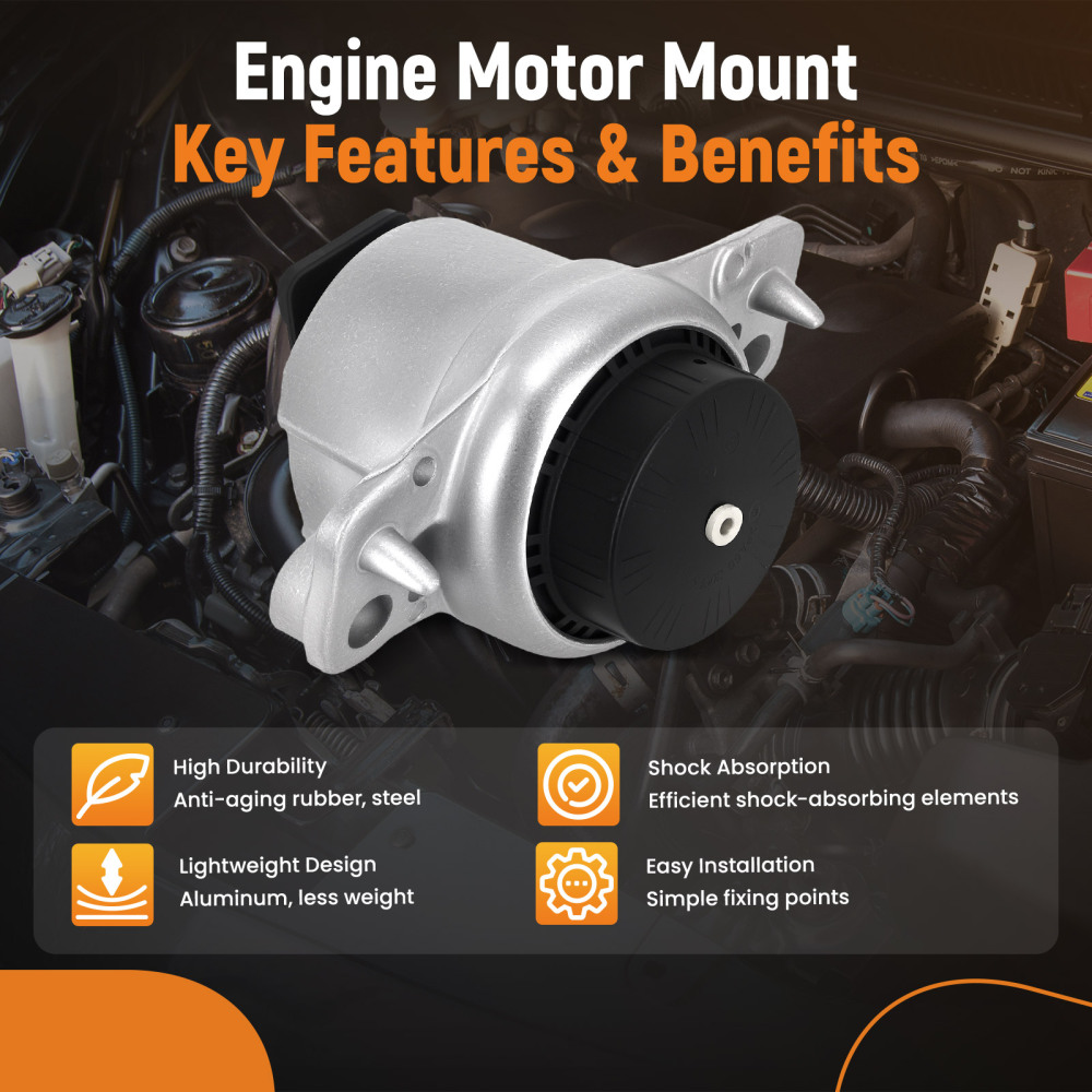 Supporto motore anteriore 2 pezzi compatibile per Jaguar XE 2015-2024 X760 F-pace T4N37216