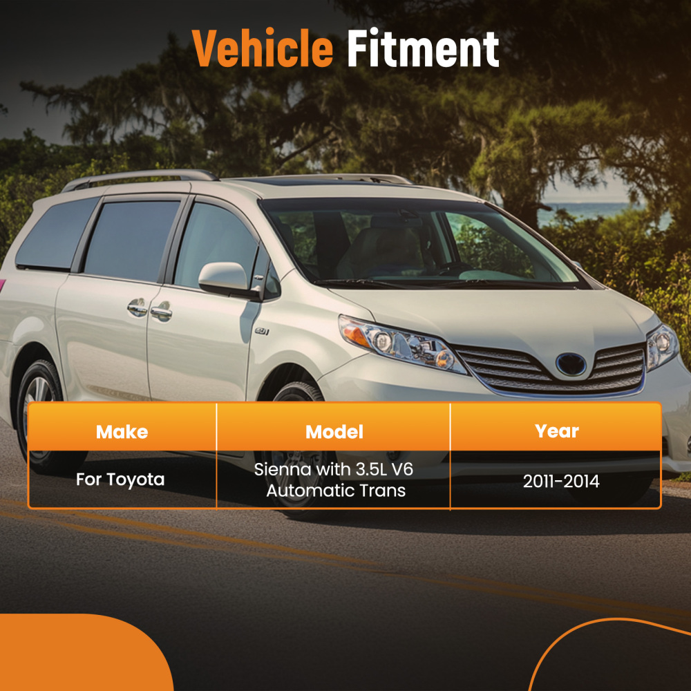 EngineTorque Strut Mount Set 4PCS. Compatible for Toyota Sienna 3.5L 2011-2014 For Auto.