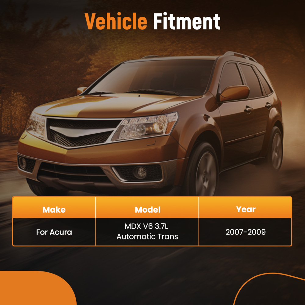 Engine Support Mount Package compatible for Acura MDX V6 07-09 50830-SDA-A02 Front Rear