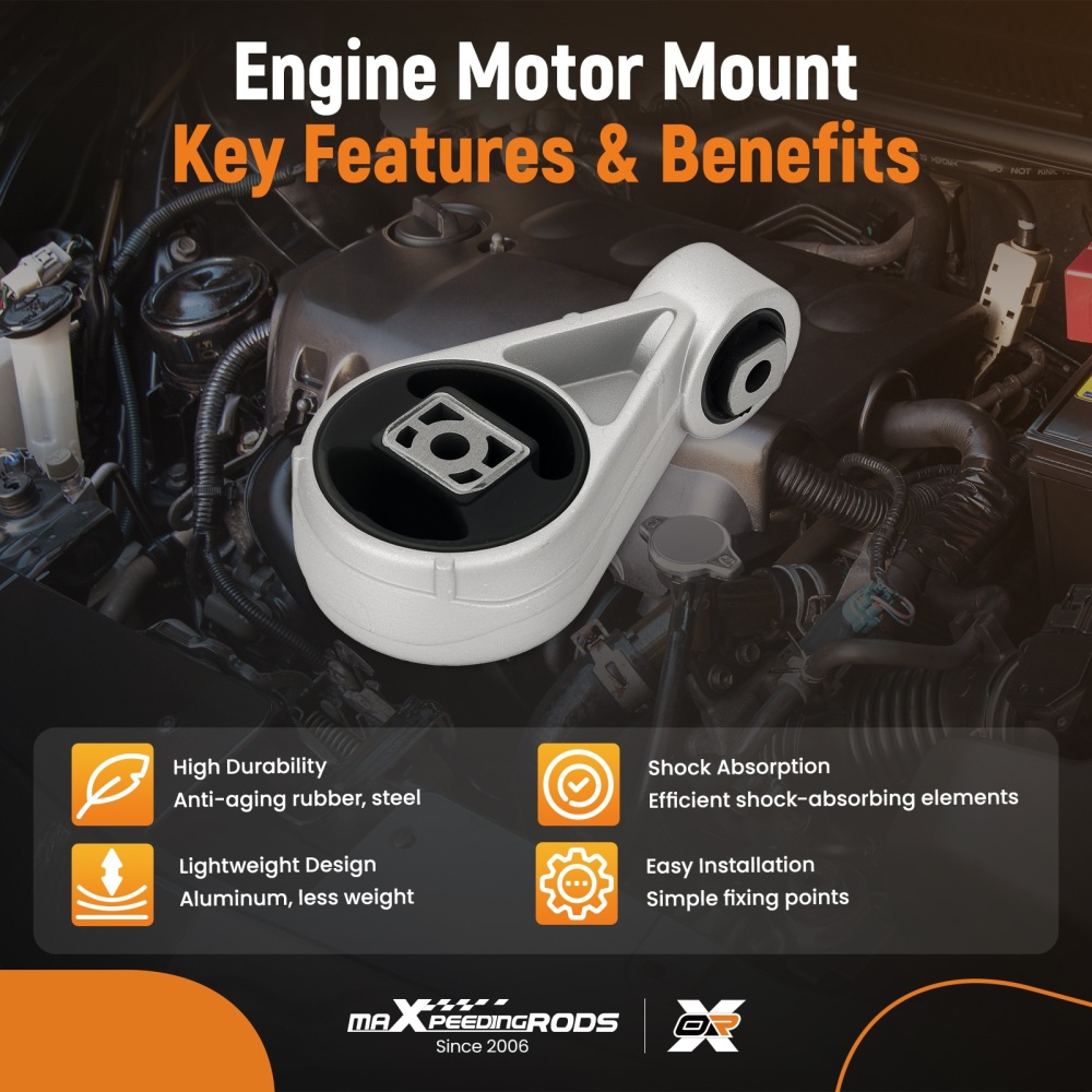 Rear Gear Box Engine Mount compatible for Ford Transit Connect 1.8 Tourneo Focus 1070177