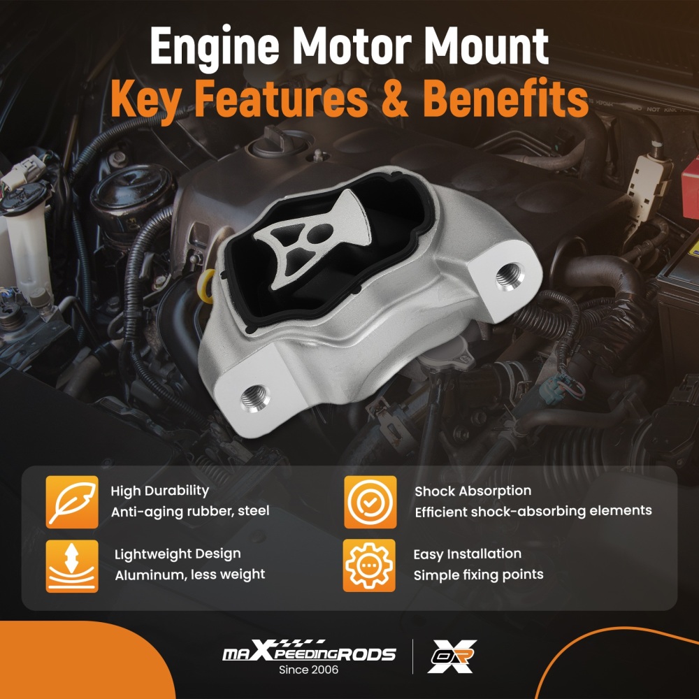 Engine Motor Mount compatible for Jaguar E-PACE X540 2.0L D150 D180 D240 2017-ON J9C1379