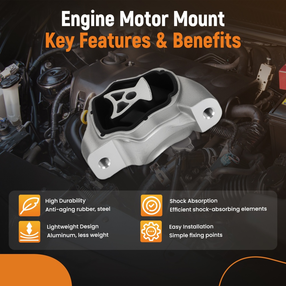 Engine Motor Mount compatible for Jaguar E-PACE X540 2.0L D150 D180 D240 2017-ON J9C1379